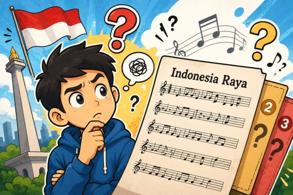 Indonesia Raya Punya 3 Stanza! Kenapa Kita Hanya Menyanyikan Satu?